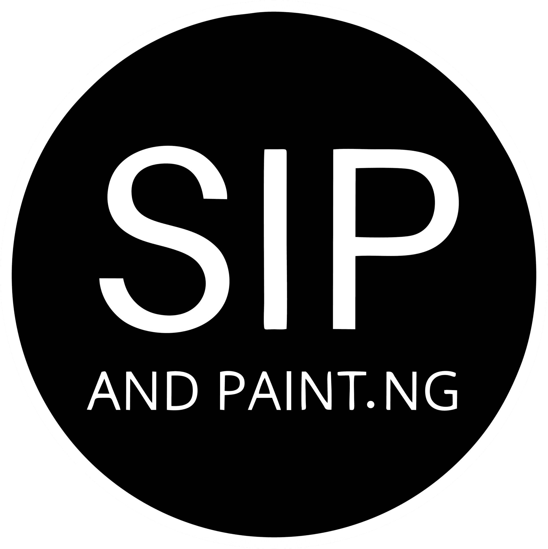 Sip and Paint.NG logo
